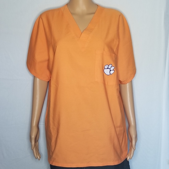 NCAA Other - Mens Clemson Scrub Top NWT Size: MEDIUM
